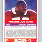 1989 Score #197 Freddie Joe Nunn Mint Phoenix Cardinals  Image 2