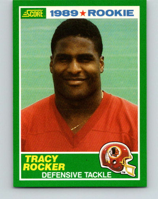 1989 Score #253 Tracy Rocker Mint Washington Redskins  Image 1