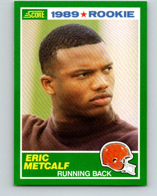 1989 Score #259 Eric Metcalf Mint RC Rookie Cleveland Browns  Image 1