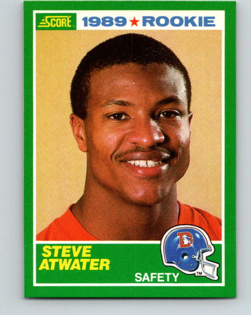 1989 Score #263 Steve Atwater Mint RC Rookie Denver Broncos