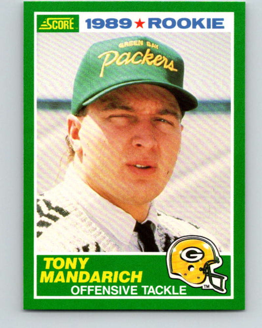 1989 Score #269 Tony Mandarich Mint RC Rookie Green Bay Packers