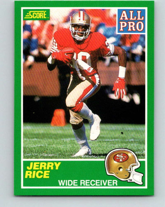 1989 Score #292 Jerry Rice AP Mint San Francisco 49ers