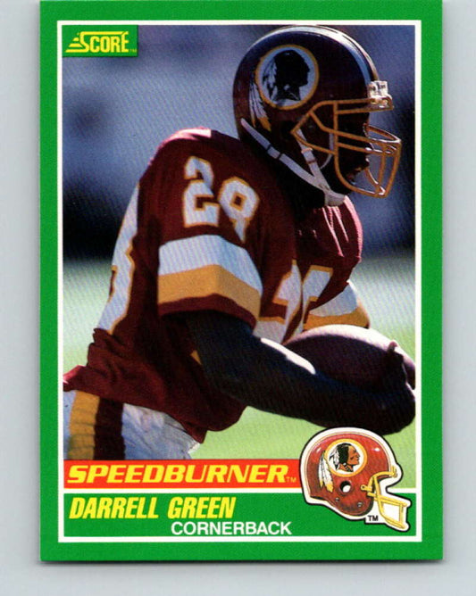 1989 Score #310 Darrell Green SB Mint Washington Redskins  Image 1