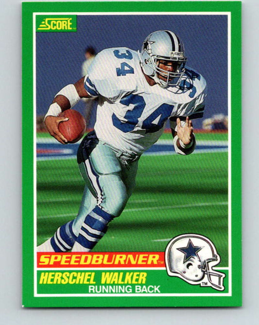 1989 Score #317 Herschel Walker Mint Dallas Cowboys