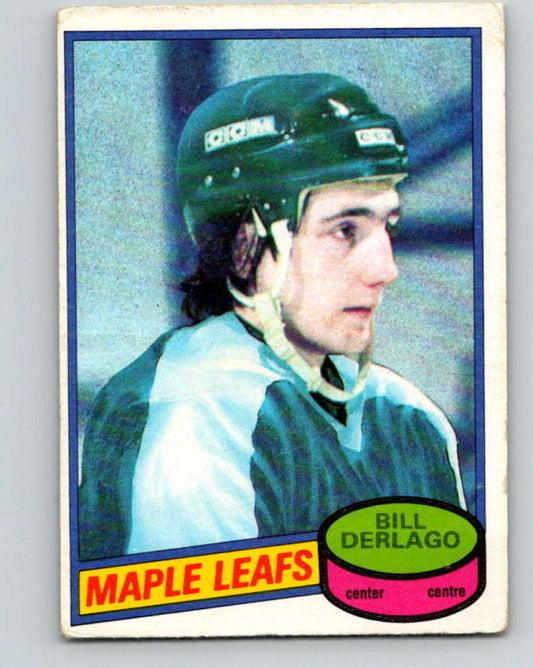 1980-81 O-Pee-Chee #11 Bill Derlago NHL RC Rookie Leafs  7768 Image 1
