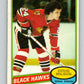 1980-81 O-Pee-Chee #12 Doug Wilson NHL Chicago Blackhawks  7769 Image 1