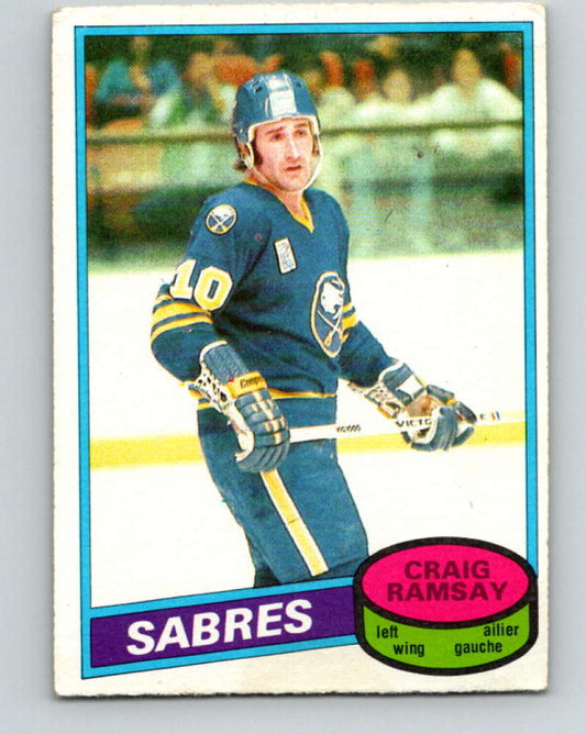 1980-81 O-Pee-Chee #13 Craig Ramsay NHL Buffalo Sabres  7770 Image 1