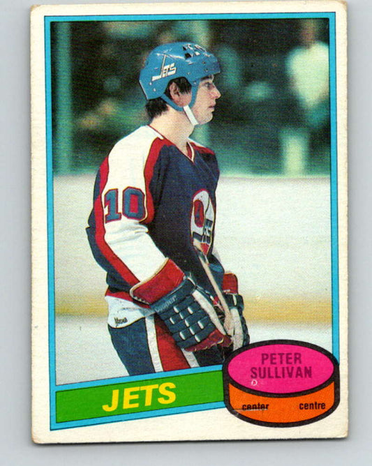 1980-81 O-Pee-Chee #29 Peter Sullivan NHL Winnipeg Jets  7786 Image 1