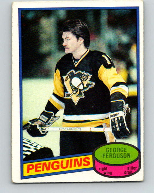 1980-81 O-Pee-Chee #44 George Ferguson NHL Pittsburgh Penguins  7801 Image 1