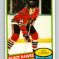 1980-81 O-Pee-Chee #61 Mike O'Connell NHL RC Rookie Blackhawks  7818 Image 1