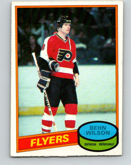 1980-81 O-Pee-Chee #145 Behn Wilson NHL Philadelphia Flyers  7902 Image 1