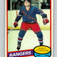 1980-81 O-Pee-Chee #211 Walt Tkaczuk NHL New York Rangers  7968 Image 1