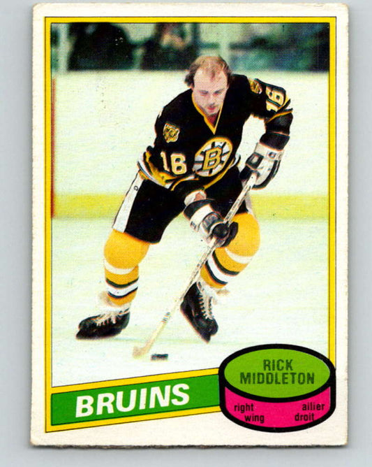 1980-81 O-Pee-Chee #251 Rick Middleton NHL Boston Bruins  8008 Image 1