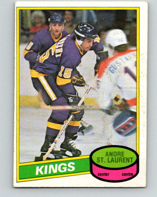 1980-81 O-Pee-Chee #316 Andre St. Laurent NHL Los Angeles Kings  8073 Image 1