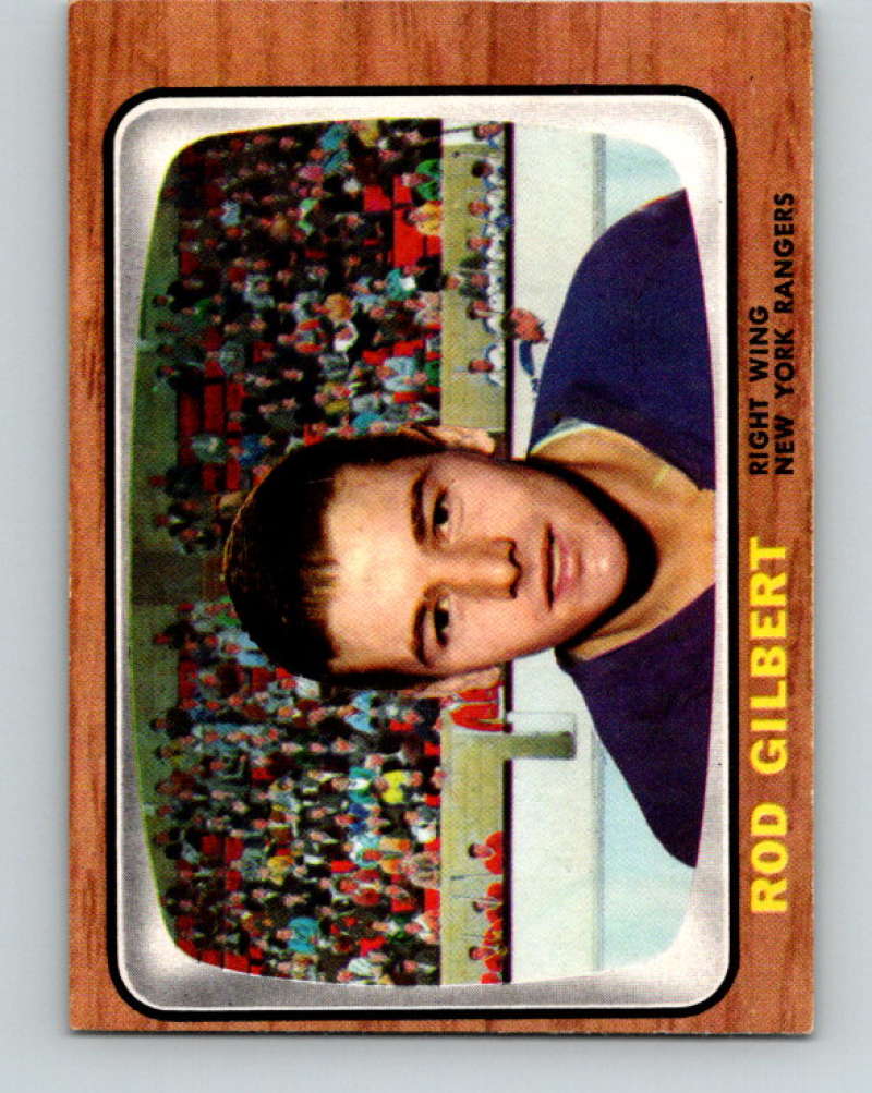 1966-67 Topps #26 Rod Gilbert NHL New York Rangers 8160