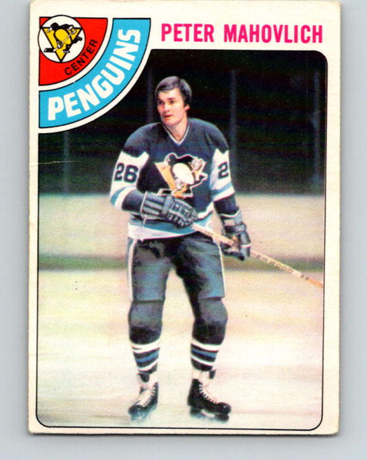 1978-79 O-Pee-Chee #51 Pete Mahovlich  Pittsburgh Penguins  8350 Image 1