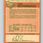 1978-79 O-Pee-Chee #61 Kirk Bowman  Chicago Blackhawks  8360 Image 2