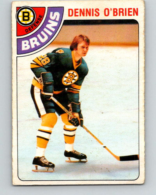 1978-79 O-Pee-Chee #104 Dennis O'Brien  Boston Bruins  8403 Image 1