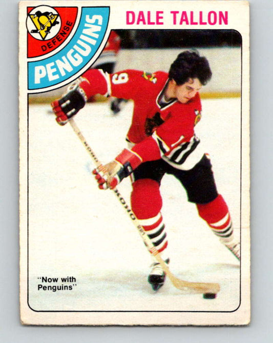 1978-79 O-Pee-Chee #146 Dale Tallon  Pittsburgh Penguins  8445