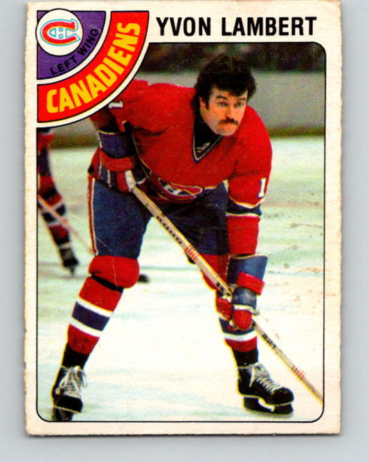 1978-79 O-Pee-Chee #147 Yvon Lambert  Montreal Canadiens  8446