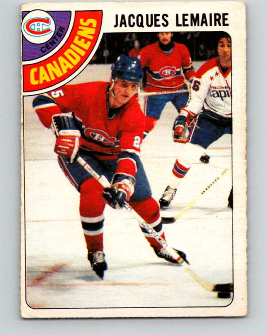 1978-79 O-Pee-Chee #180 Jacques Lemaire  Montreal Canadiens  8479