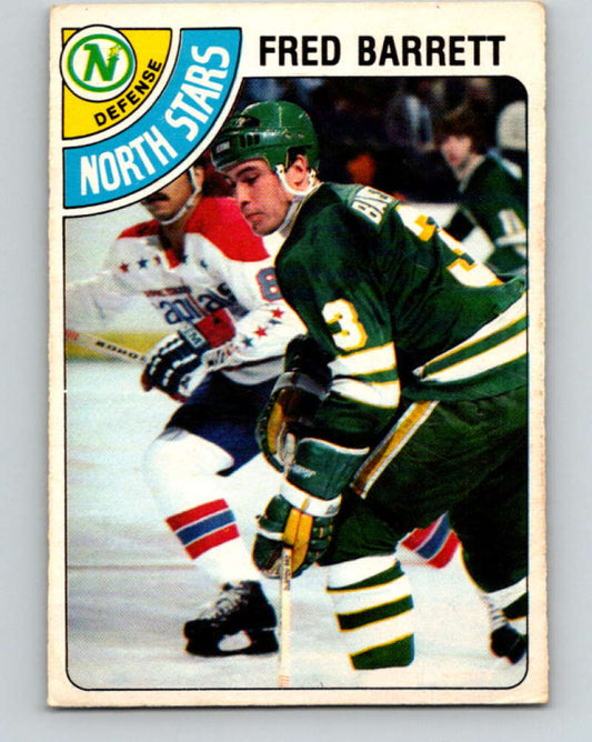 1978-79 O-Pee-Chee #185 Fred Barrett  Minnesota North Stars  8484 Image 1