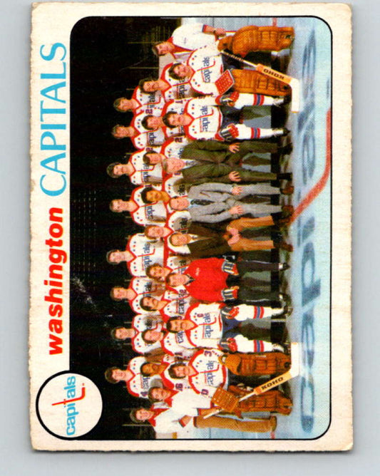 1978-79 O-Pee-Chee #208 Washington Capitals TC  Washington Capitals  8507