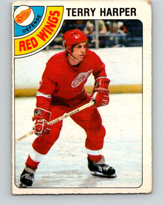 1978-79 O-Pee-Chee #214 Terry Harper  Detroit Red Wings  8513 Image 1