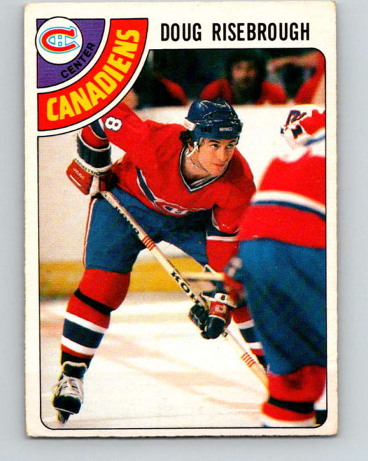 1978-79 O-Pee-Chee #249 Doug Risebrough  Montreal Canadiens  8548