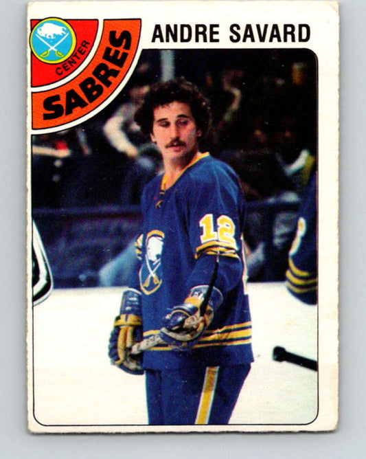 1978-79 O-Pee-Chee #253 Andre Savard  Buffalo Sabres  8552