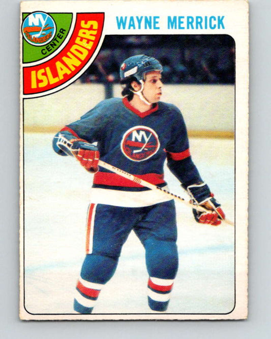1978-79 O-Pee-Chee #258 Wayne Merrick  New York Islanders  8557 Image 1