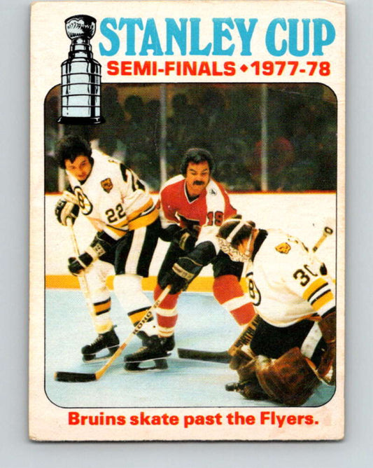 1978-79 O-Pee-Chee #263 Stanley Cup Semi-Finals Bruins/ Flyers  8562