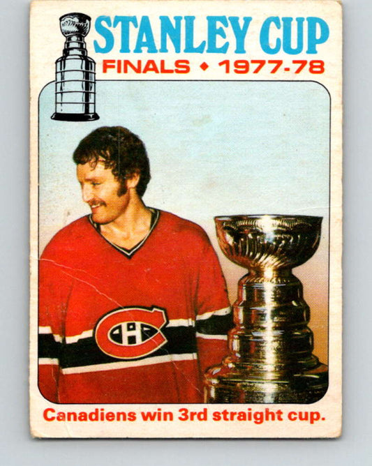 1978-79 O-Pee-Chee #264 Stanley Cup  Montreal Canadiens  8563
