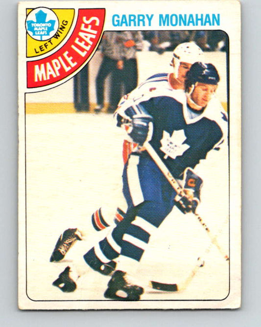 1978-79 O-Pee-Chee #268 Garry Monahan  Toronto Maple Leafs  8567