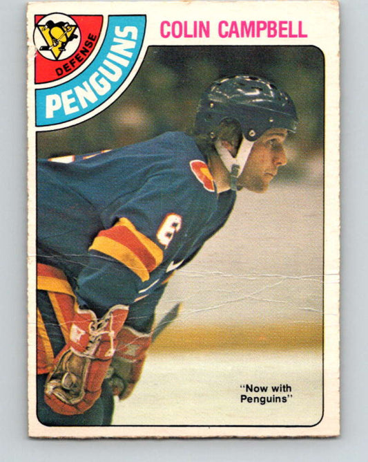 1978-79 O-Pee-Chee #269 Colin Campbell  Pittsburgh Penguins  8568 Image 1