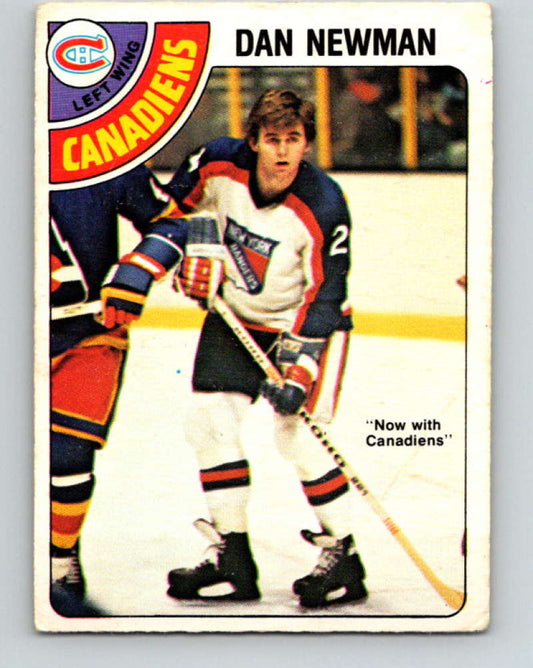 1978-79 O-Pee-Chee #270 Dan Newman  Montreal Canadiens  8569