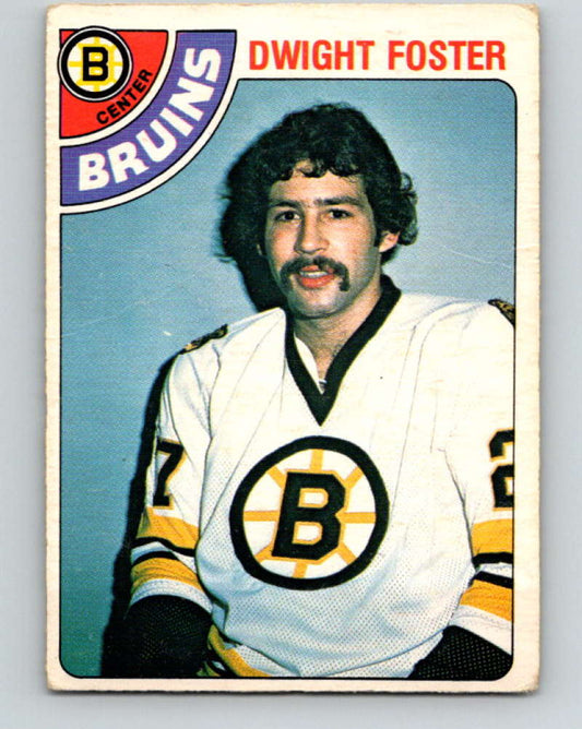 1978-79 O-Pee-Chee #271 Dwight Foster  RC Rookie Boston Bruins  8570 Image 1