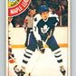 1978-79 O-Pee-Chee #304 Jerry Butler  Toronto Maple Leafs  8603 Image 1