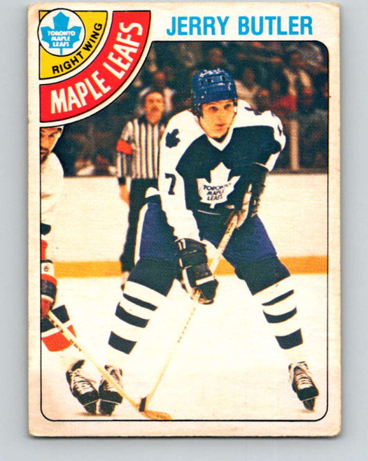 1978-79 O-Pee-Chee #304 Jerry Butler  Toronto Maple Leafs  8603 Image 1