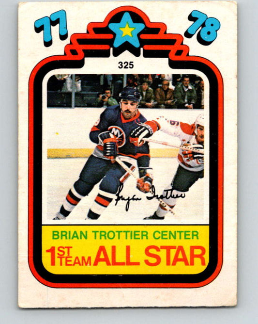 1978-79 O-Pee-Chee #325 Bryan Trottier UER AS  New York Islanders  8624