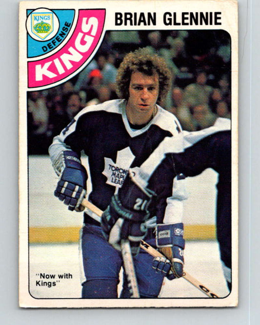 1978-79 O-Pee-Chee #345 Brian Glennie  Los Angeles Kings  8644