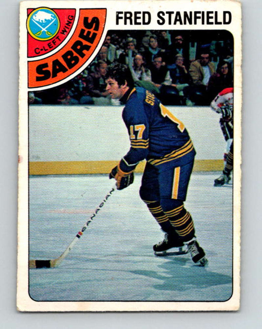 1978-79 O-Pee-Chee #352 Fred Stanfield  Buffalo Sabres  8651 Image 1