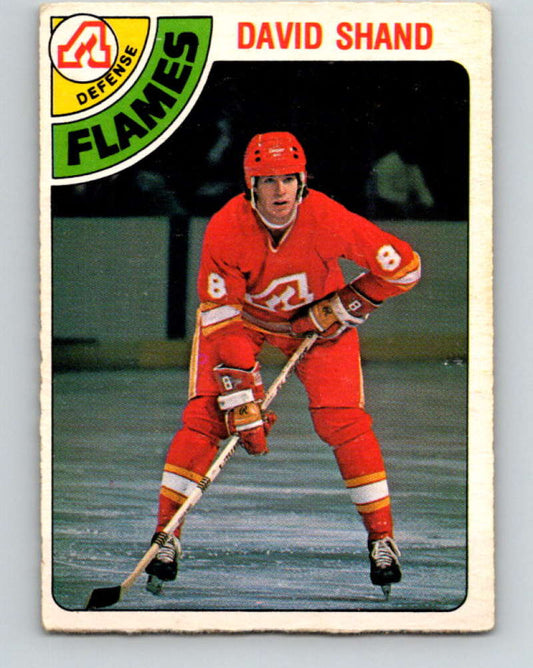 1978-79 O-Pee-Chee #356 David Shand  Atlanta Flames  8655