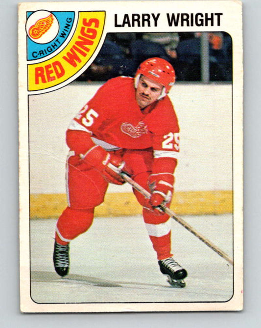 1978-79 O-Pee-Chee #360 Larry Wright  RC Rookie Detroit Red Wings  8659