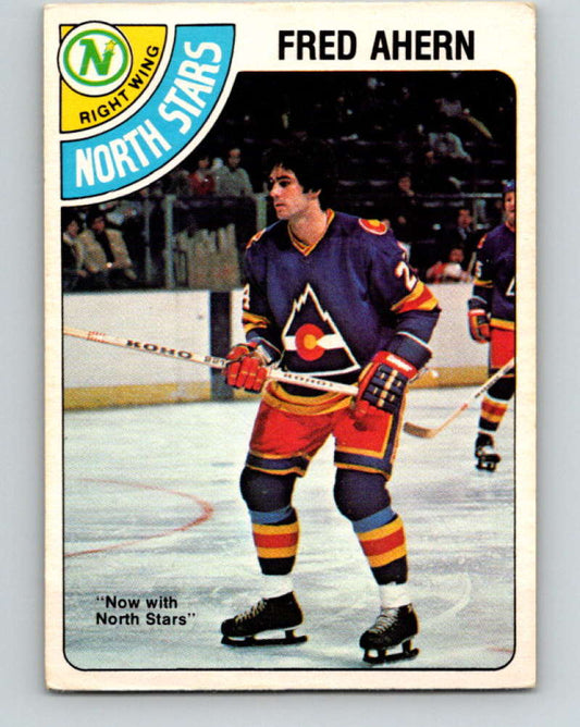 1978-79 O-Pee-Chee #386 Fred Ahern  Minnesota North Stars  8685