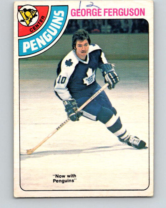 1978-79 O-Pee-Chee #395 George Ferguson  Pittsburgh Penguins  8694 Image 1