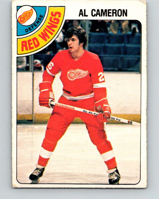1978-79 O-Pee-Chee #396 Al Cameron  Detroit Red Wings  8695 Image 1