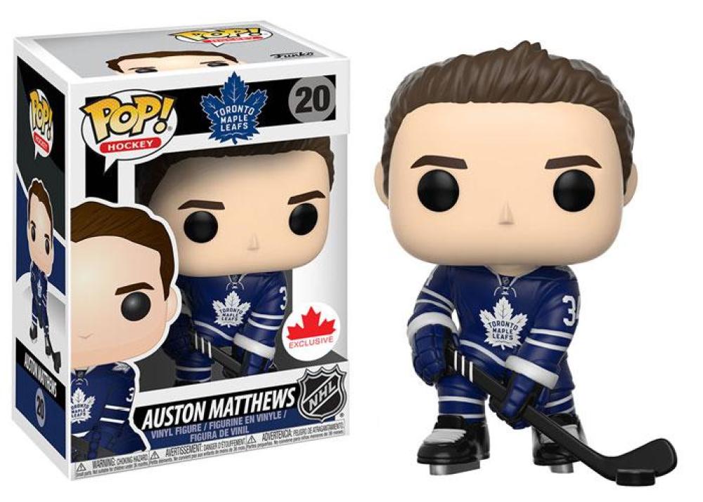 Funko Pop - NHL Auston Matthews Toronto Maple Leafs Blue Vinyl Figure