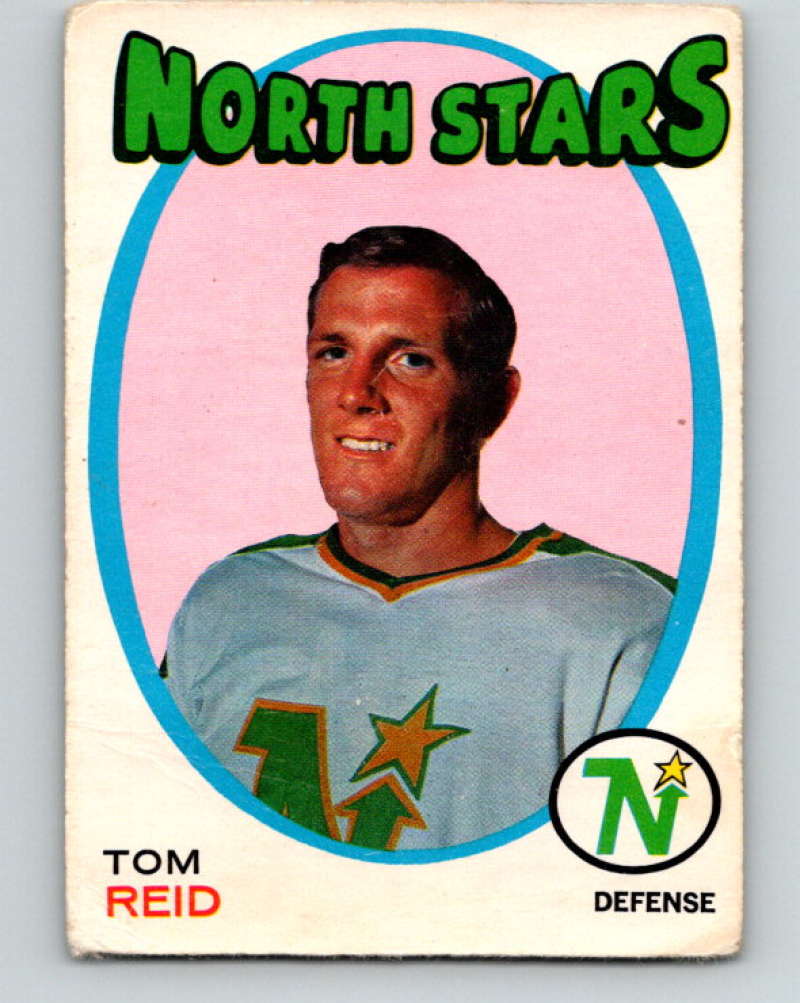 1971-72 O-Pee-Chee #21 Tom Reid Minnesota North Stars 8716