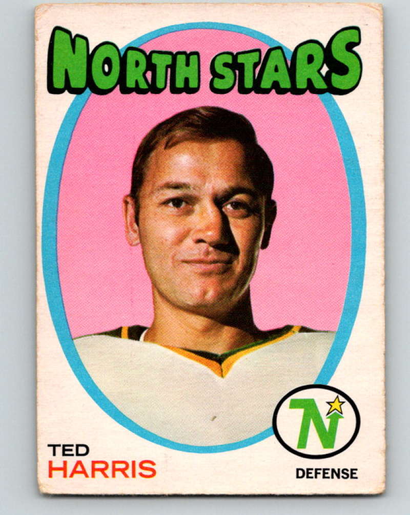 1971-72 O-Pee-Chee #32 Ted Harris Minnesota North Stars 8727